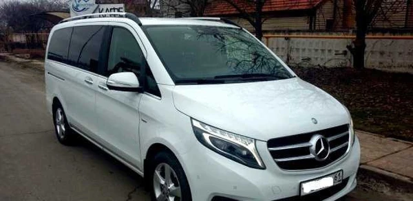 Фото Минивэн Мерседес Заказ Трансфер Свадьба vip такси