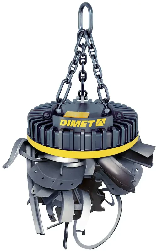 Фото Шайба электромагнитная, шайба для металла, электромагнит для металлолома.