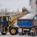 Вывоз Снега. Фронтальный погрузчик.Экскаватор