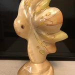 Фото №4 Сувенирное изделие "Рыбка золотая" из натурального камня Селенит