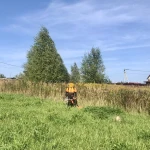 Покос травы расчистка участка