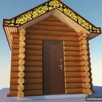 Фото №3 Строительство киоска из бруса.