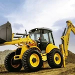 Услуги экскаватора -погрузчика New Holland 115