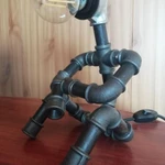 Настольная лампа "Робот".