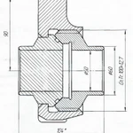 Фото №3 Цена производителя Сертификат - Заглушки БРС АСК 2АУ.21.100 гнездо конус 09Г2С БРС-2 НКТ-60 с заглушкой купить БРС-50 заглушка цена