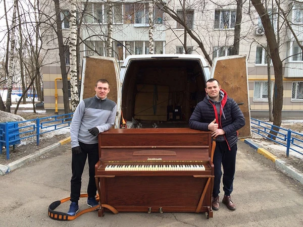 Фото Перевозка пианино. 