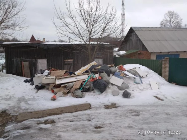 Фото вывоз бытового мусора