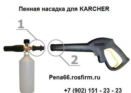 Фото Пенная насадка DOS.LS3 для минимойки Karcher