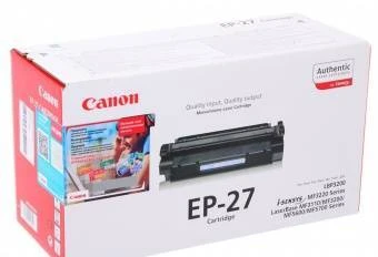 Фото Картридж Canon EP-27 оригинальный чёрный