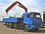 фото КамАЗ 65117 с КМУ Fassi F155A.0.23.