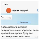 Фото №11 Составление резюме/Помощь в поиске работы (онлайн)