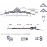 фото Спиральная линейная арматура для подвески и ремонта проводов и грозозащитных тросов вл