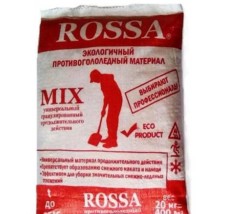 Фото Противогололедный реагент Rossa MIX