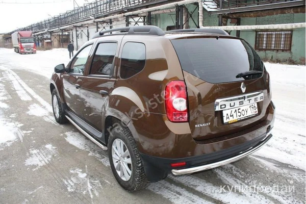 Фото Renault Duster 2012- Пороги труба D 50,8