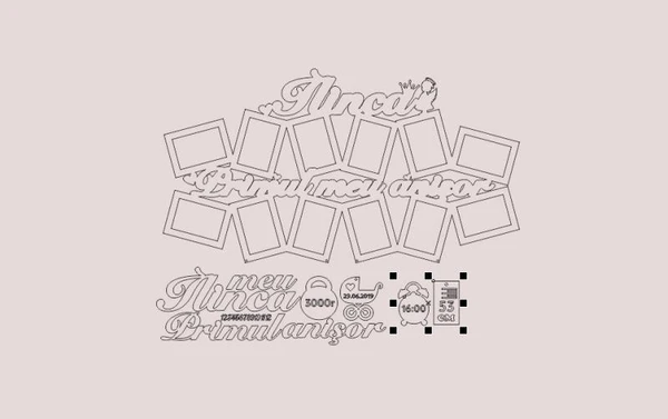 Фото Проектирование макетов для лазерной (фрезерной)  резки