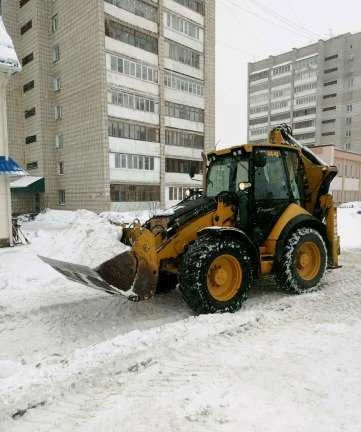 Фото Эксковатор-погрузчик
