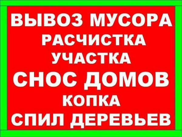 Фото Вывоз мусора