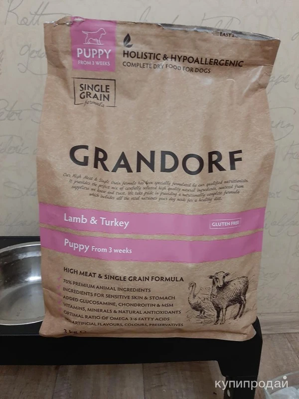 Фото Продам сухой корм Grandorf 3кг
