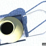 Фото №2 Изготавливаем тандыр на колесах.