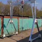 Фото №2 Грузоподъемная  Система «МППУ-1000у».Кран алюминиевый козловой.