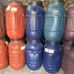 фото Пищевые пластиковые бочки 220 литров