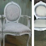Перетяжка стульев,пошив чехлов,реставрация диванов