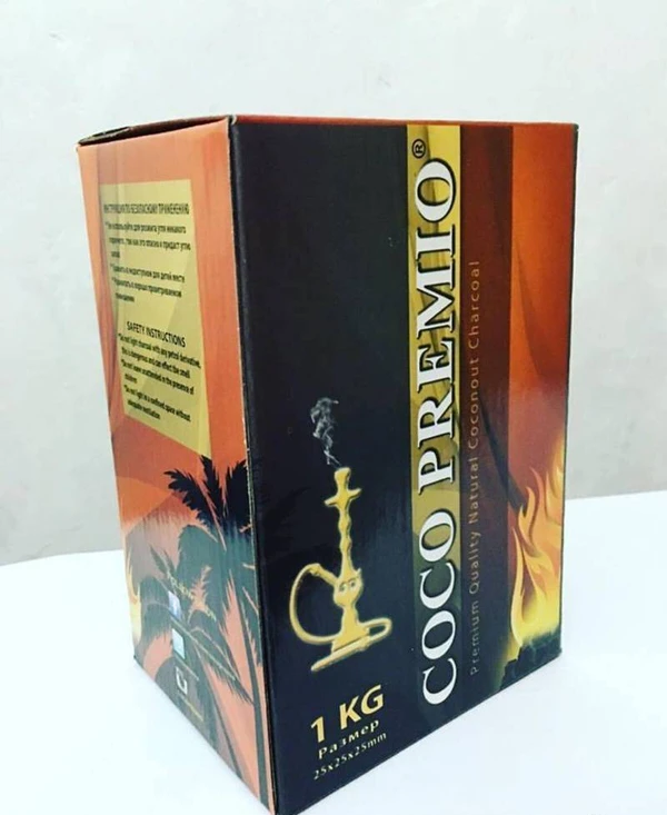 Фото Продаю кокосовой уголь для кальяна коко примео (coco premio)