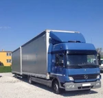 фото Mercedes benz Atego 822 тентованный прицеп. Автопоезд.2010г