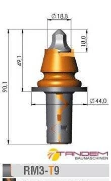 Фото Резец дорожный Barat Carbide RM3-T9