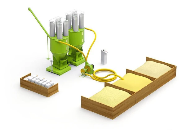 Фото Мини комбикормовый завод, производство комбикормов