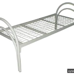 Фото №3 Кровати металлические одноярусные и двухъярусные оптом для рабочих, больницы