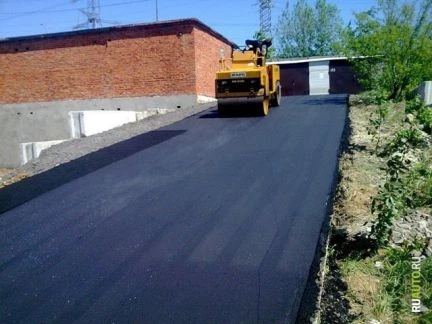 Фото Асфальтирование дорог