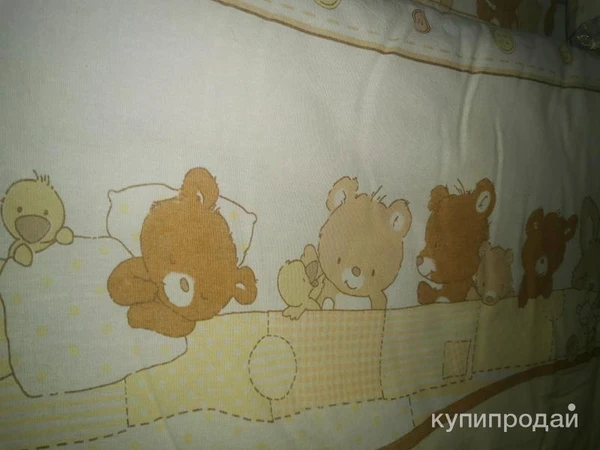 Фото Бортики в детскую кроватку