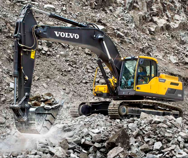 Фото Гусеничный экскаватор Volvo EC300D