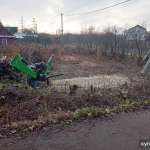 фото Аренда щепореза (измельчитель веток)