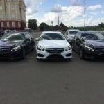 Свадебный кортеж Mercedes-Benz Е-Class