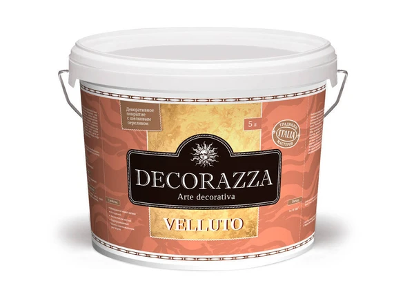 Фото Decorazza Velluto 1 кг декоративная штукатурка