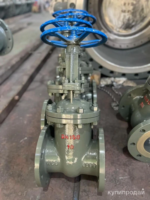 Фото Задвижка клиновая ручная 30с41нж ру10 ду150