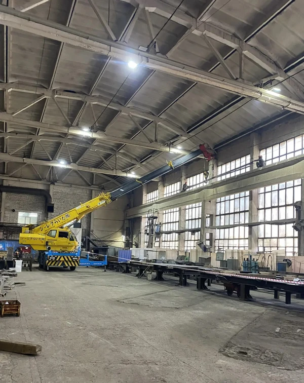 Фото Нивелировка, рихтовка надземных путей опорных, подвесных кранов.