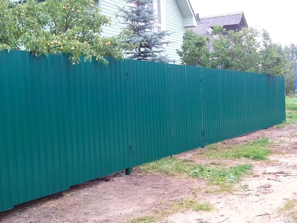 Фото Строительство заборов, сварочные работы.