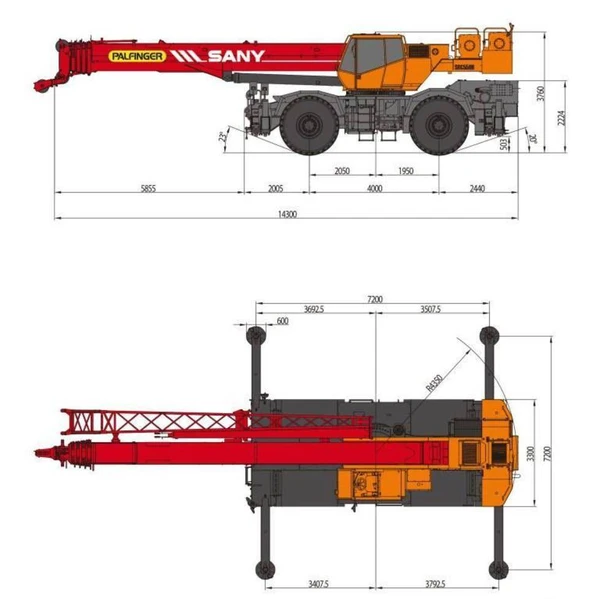 Фото Продам самоходный кран SANY SRC550С.