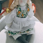 Фото №8 Тильда ведьмочка птичница кукла ручная работа