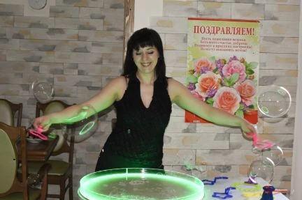 Фото Шоу мыльных пузырей на праздник