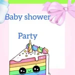 Ведущая+тортик для вечеринки Baby shower