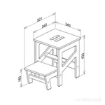 Фото №7 Табурет-стремянка (табурет складной)