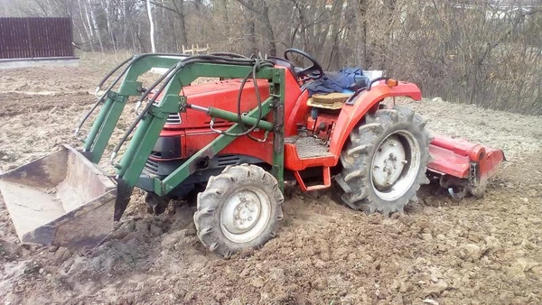 Фото Вспашка земли МиниТрактором Домодедово