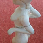 Фото №4 статуэтка деревянная ручной работы девушка