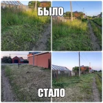 Фото №3 Покос травы триммером, вырубка деревьев. Уфа