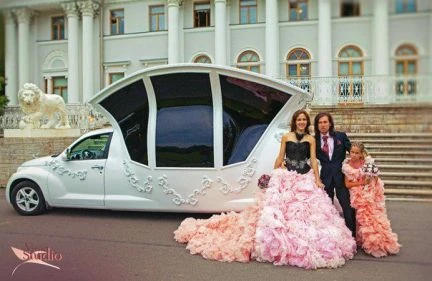 Фото Прокат на свадьбу лимузина Chrysler-Карета