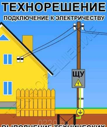 Фото Подключение к электросетям, электрик
